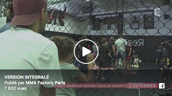 Reportage : France Télévision à la MMA FACTORY pour parler de MMA Éducatif