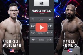 UFC 205 – Romero-vs-Weidman