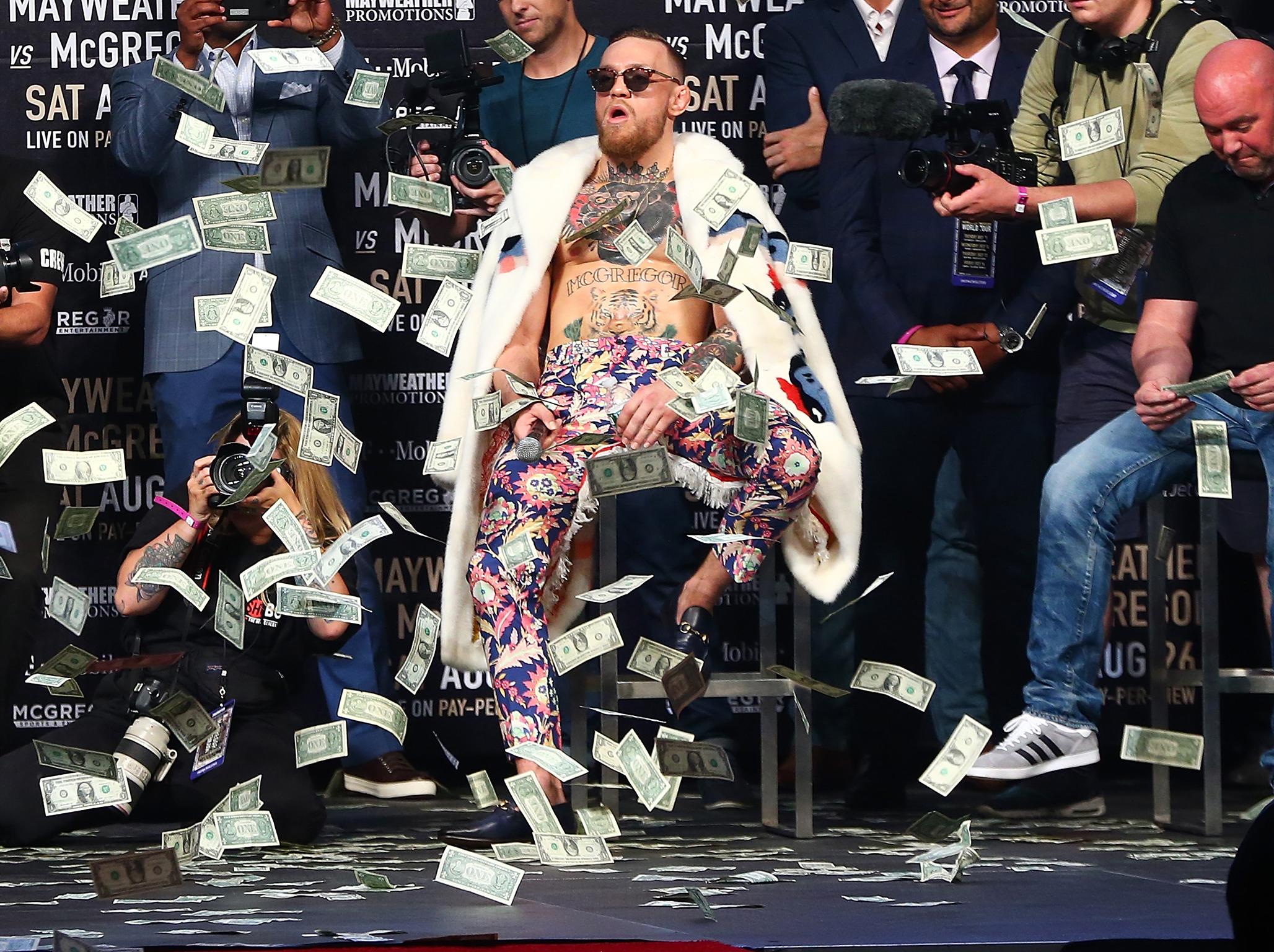 Conor McGregor parle de ses millions de dollars, son style de vie et