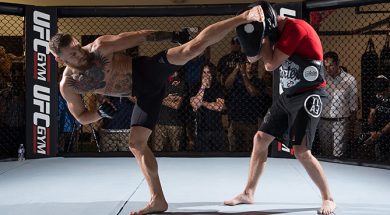 UFC Featherweight Champion Conor McGregor Gym Day