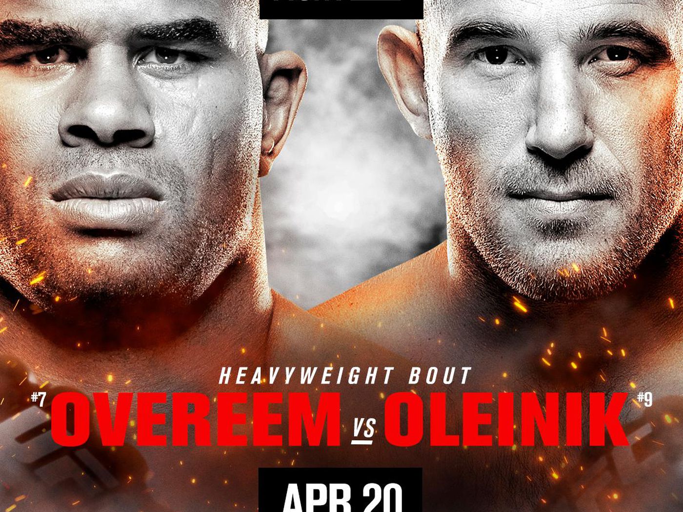 UFC St Petersbourg Overeem vs Oleinik - tous les résultats | Arts Martiaux Mixtes