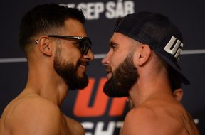 Jeremy-Stephens-Yair-Rodriguez-Face-off-pesée