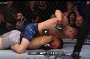 Joe Lauzon vs Jonathan Pearce video finish