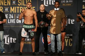 Larkin-vs-Lima-face-off-première-manche-Bellator-NYC