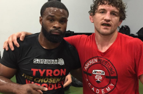 Tyron-Woodley-et-Ben-Askren-entrainement