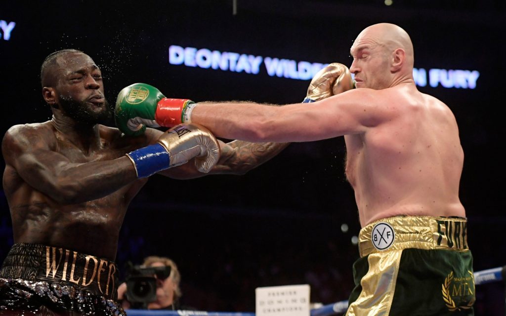 Tyson Fury contre Deontay Wilder, le premier combat