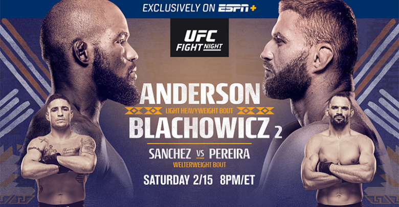 résultats UFC Anderson vs Blachowicz