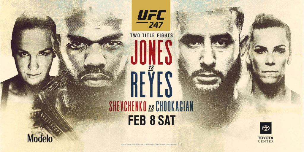 UFC 247 Jones vs Reyes les résultats 