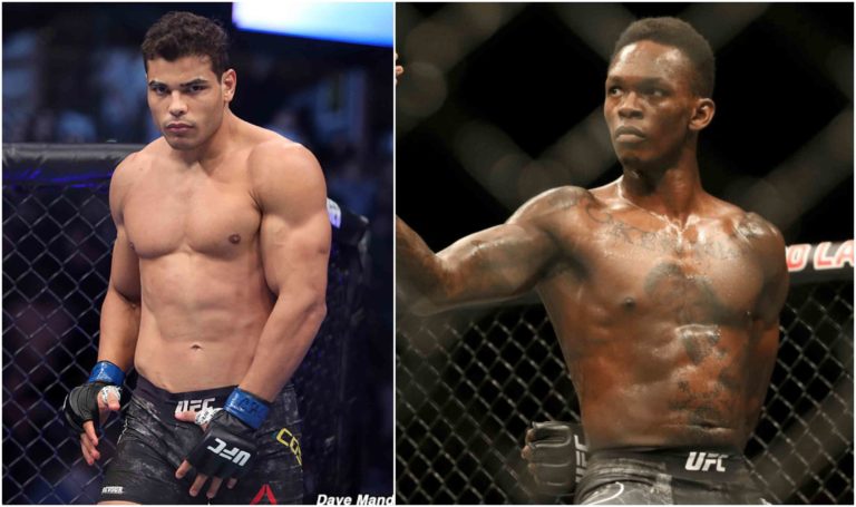 Adesanya veut se battre contre Paulo Costa en juillet