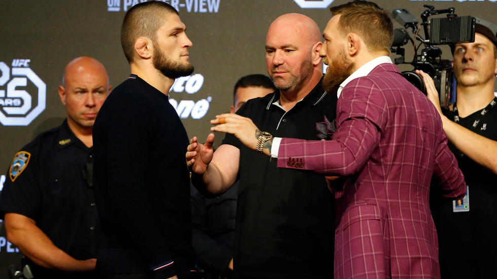 La tension est toujours là entre Khabib Nurmagomedov et Conor McGregor