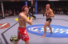 GSP a gagné Dan Hardy en 2010 à l’UFC 111