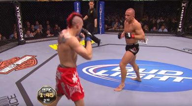 GSP a gagn&eacute; Dan Hardy en 2010 &agrave; l&rsquo;UFC 111