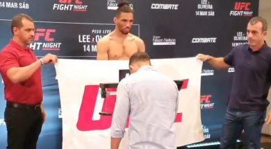 Kevin-Lee-Pesée-manquée-UFC-Brasilia-UFN-170