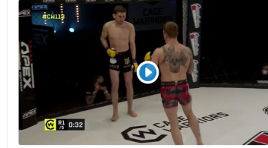 Mason Jones KO – Cage Warrios 113 Capture