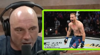 Joe Rogan analyse Justin Gaethje video capture