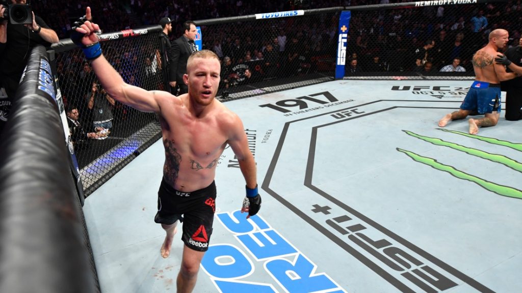 Justin Gaethje veut arrêter la sage Khabib vs Ferguson