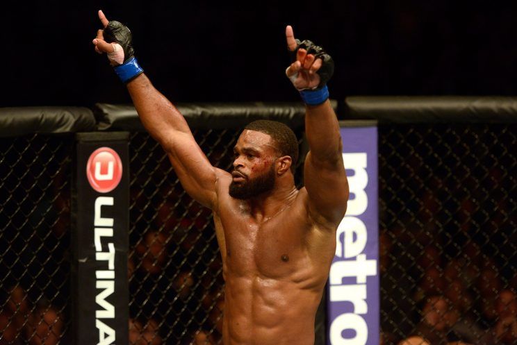 Tyron Woodley veut se battre à l'UFC 249 contre Colby Covington