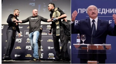 UFC et président du Bélarus