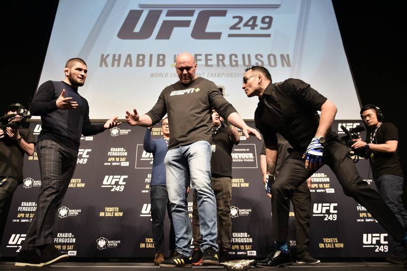 La carte de l'UFC 249 va être annoncée aujourd'hui