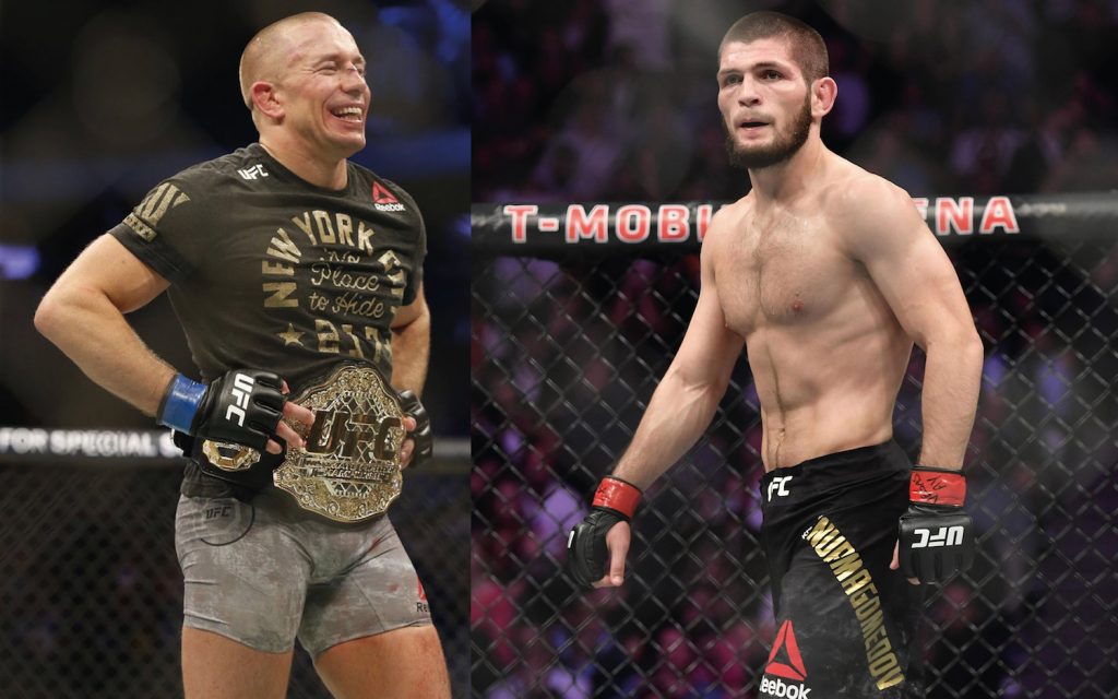 Khabib vs GSP à l'UFC