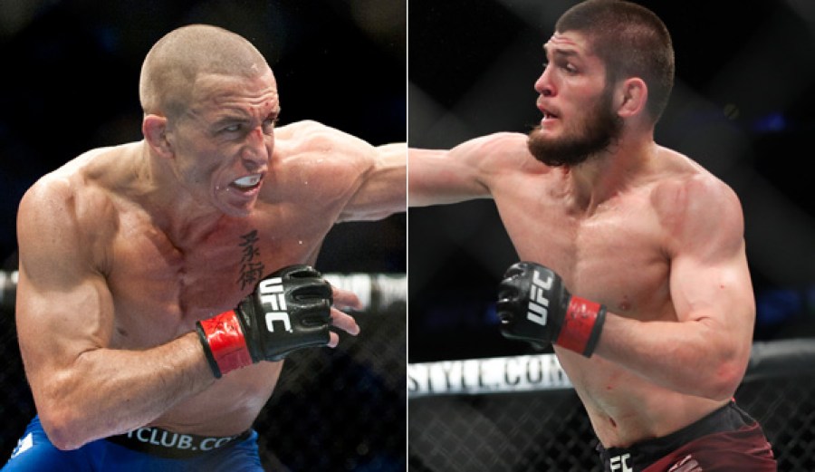 Khabib vs St-Pierre