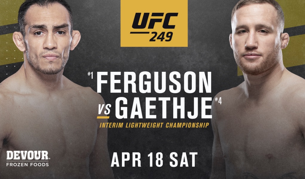 UFC 249 la carte complète