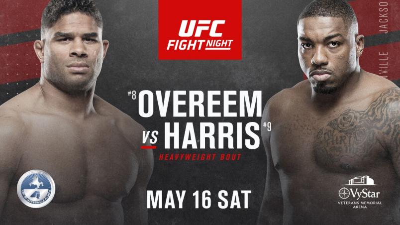 Tous les résultats de l'UFC Overeem vs Harris