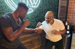 francis-ngannou-Mike-Tyson