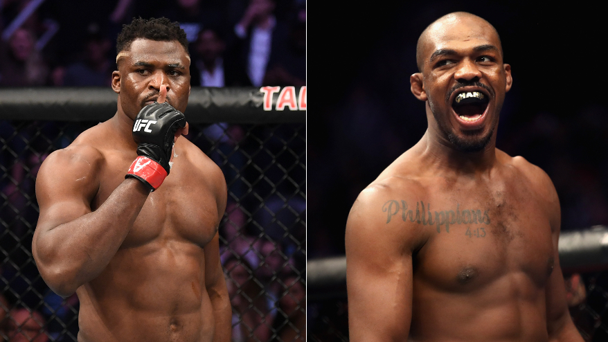 Dana White doute sur le combat Jones vs Ngannou