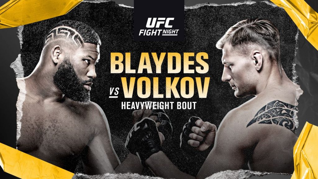 Tous les résultats de l'ufc on espn blaydes vs volkov