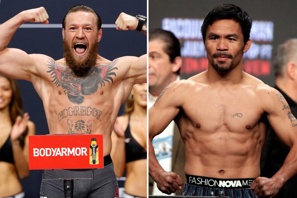 Conor McGregor appelle Manny Pacquiao