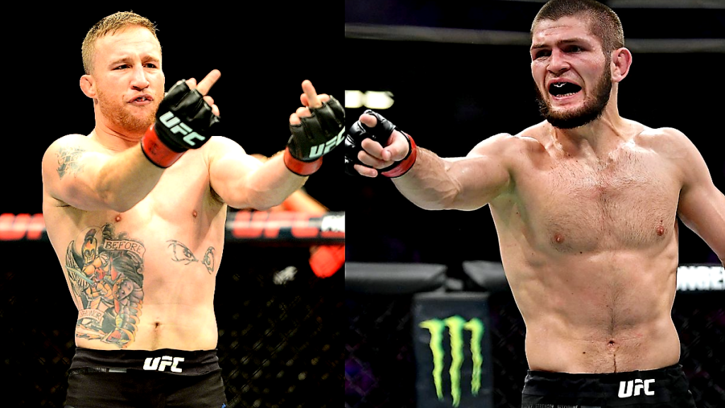 Khabib contre Justin à l'UFC avant la fin de l'année