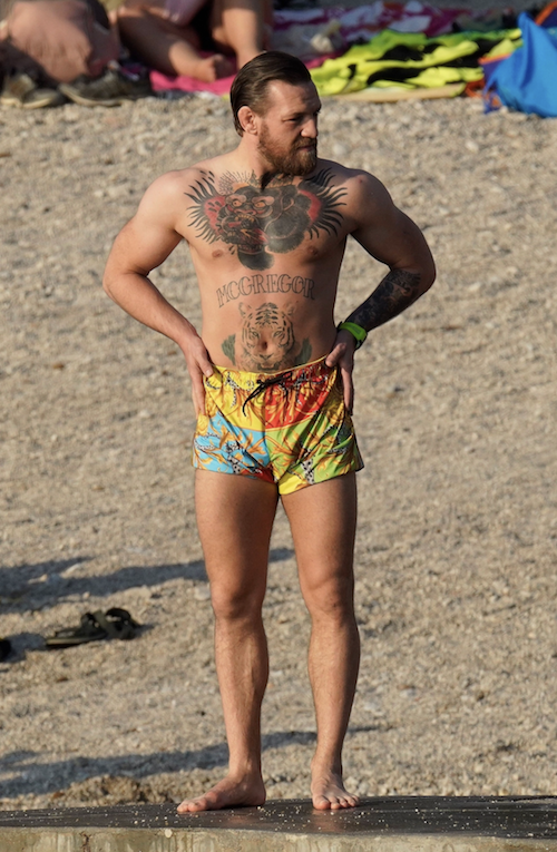 conor mcgregor vacances