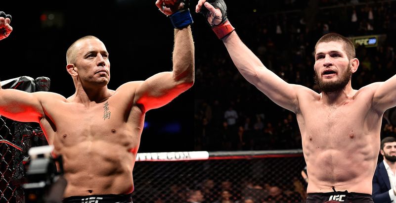 Georges St-Pierre dit que Khabib Nurmagomedov est le combattant parfait