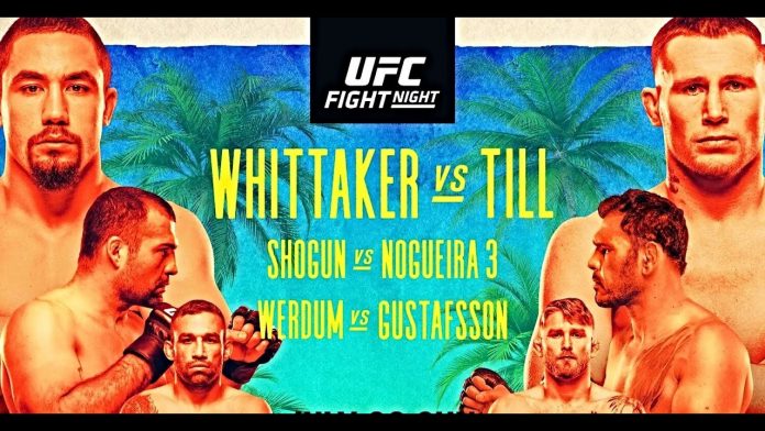 résultats ufc whittaker vs till