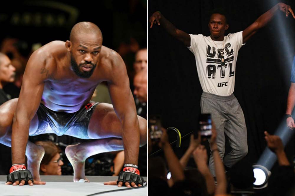 C'est toujours la guerre entre Jon Jones et Israel Adesanaya