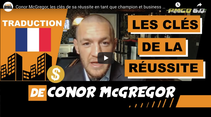 conor mcgregor reussite