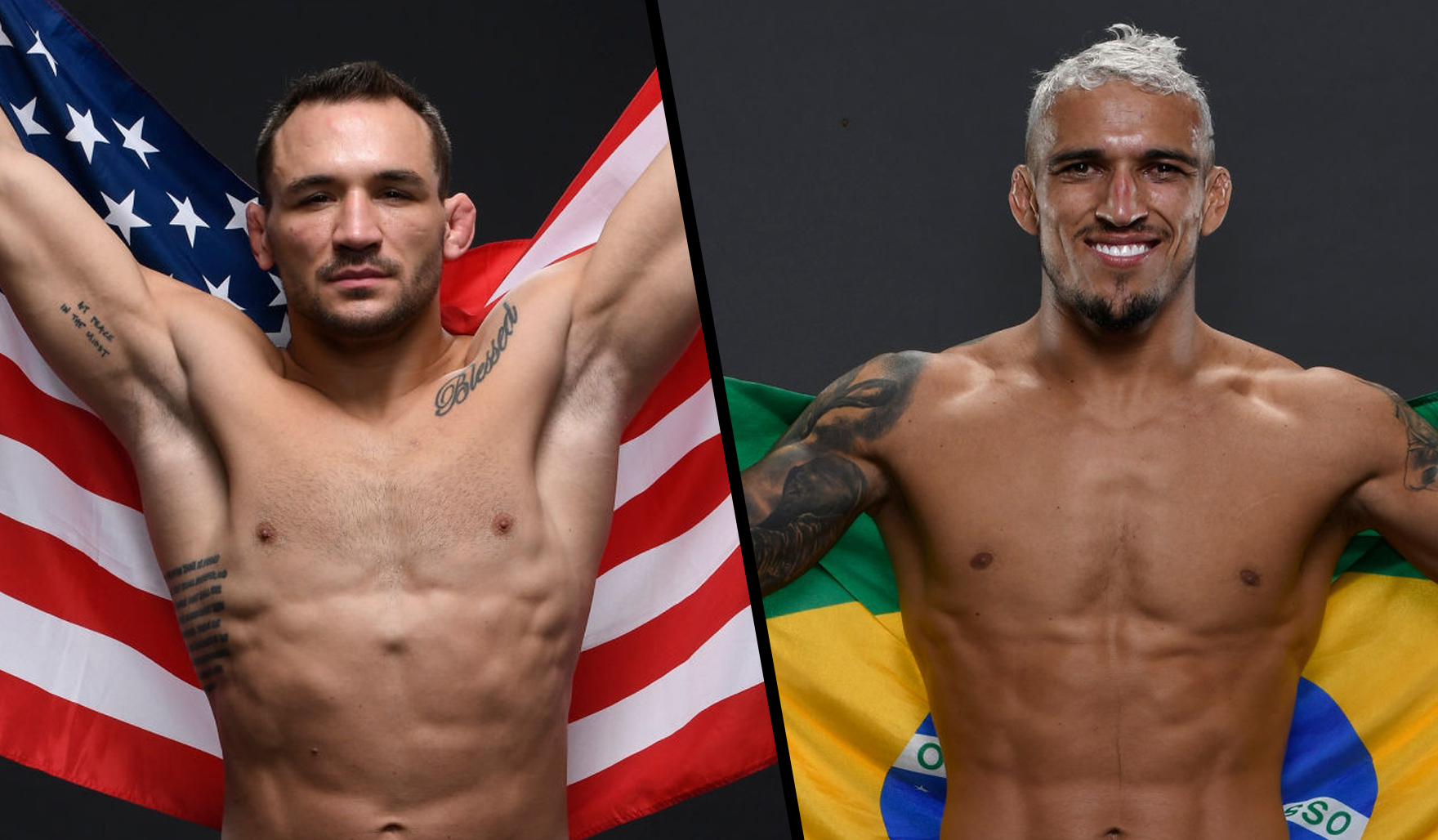 UFC -charles-oliveira-michael-Chandler