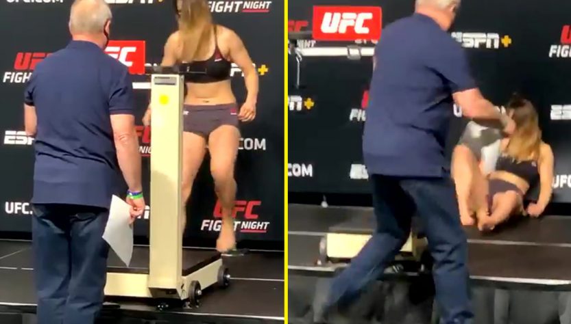julija stoliarenko ufc cutting