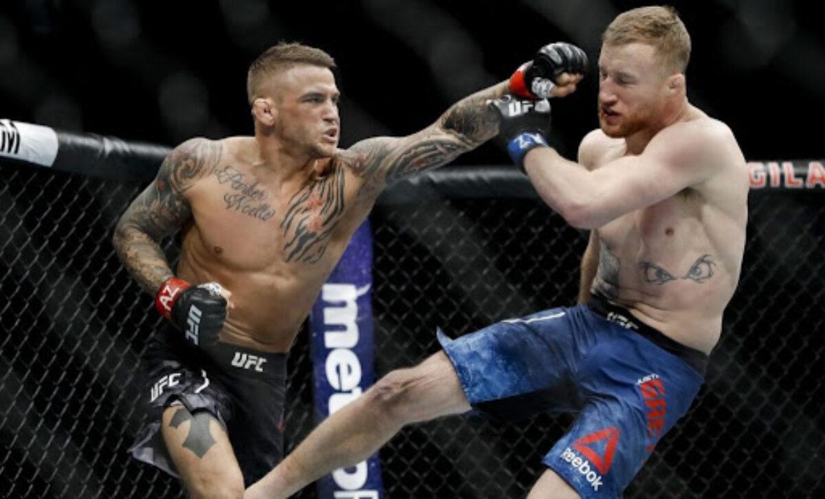 justin gaethje dustin poirier