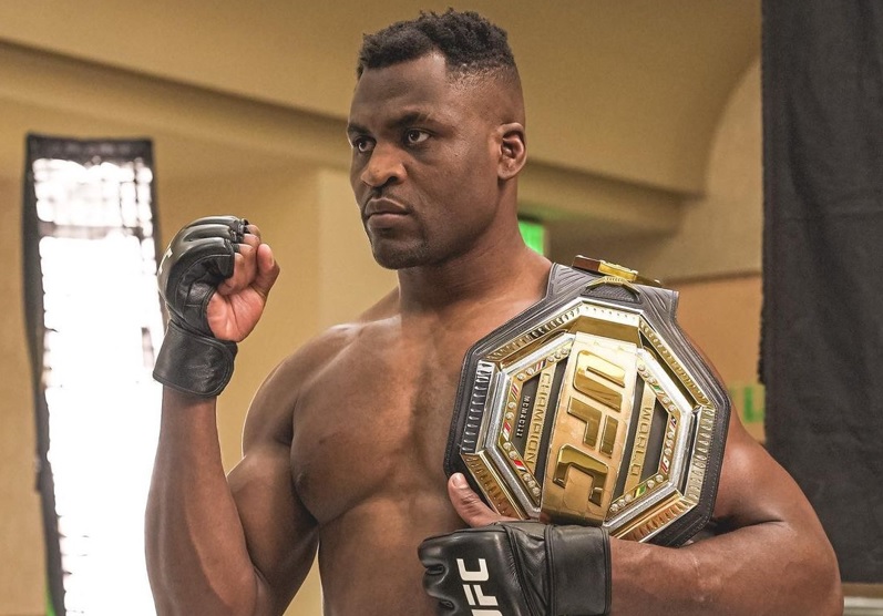 ngannou titre vacant