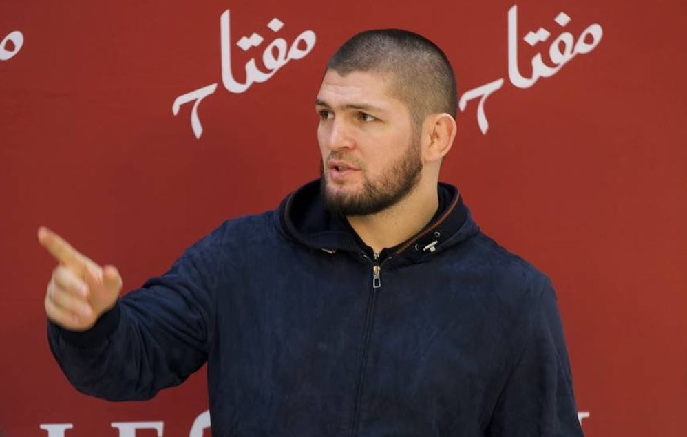 khabib avertissement ufc