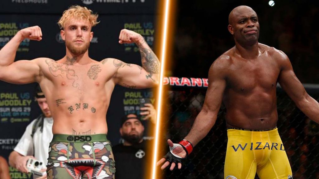 jake paul boxe anderson silva