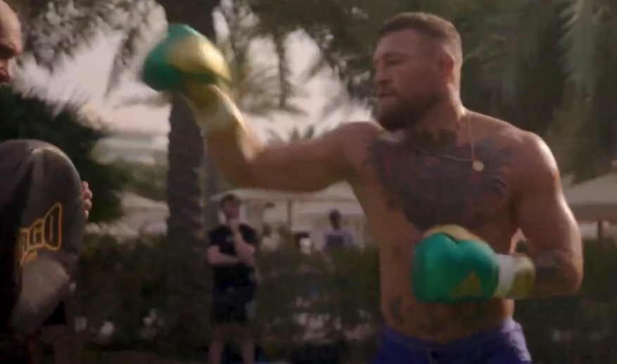 McGregor prouve ses habiletés en boxe