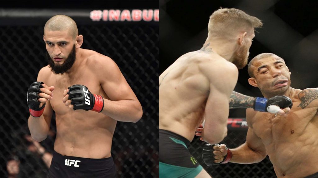 khamzat chimaev conor mcgregor- ose aldo