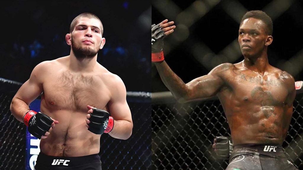 khabib nurmagomedov israel adesanya