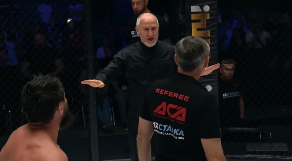 mma arret combat