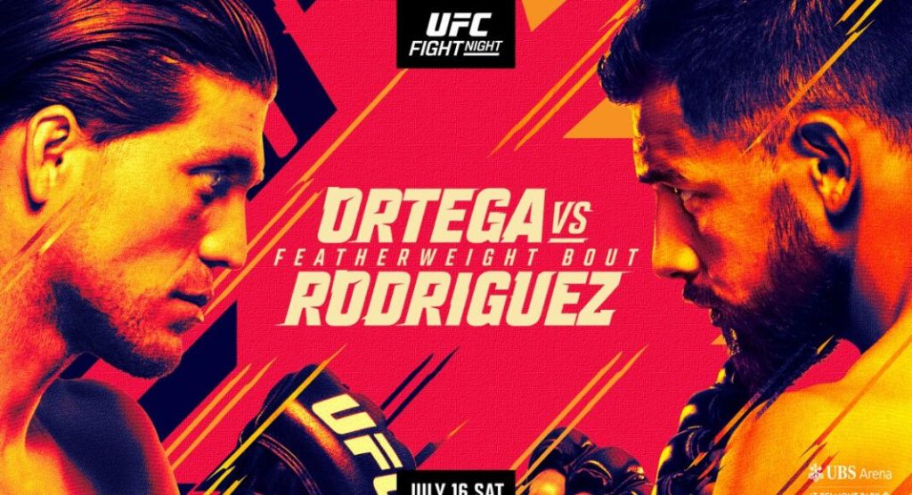 ufc ortega rodriguez comment regarder