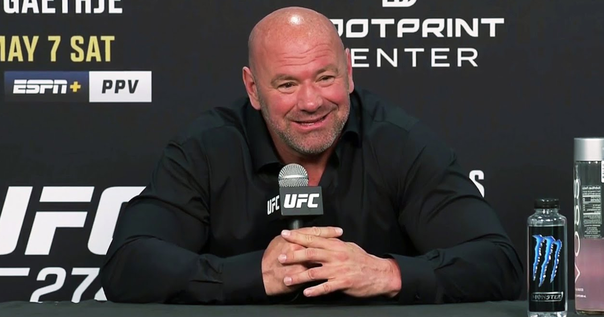 Dana White se mouille et révèle qui est son GOAT à l’UFC