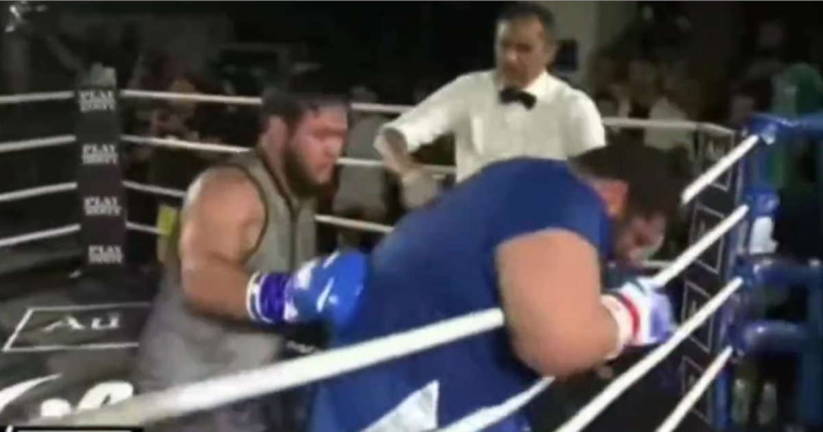 Le 'Hulk Iranien' se fait détruire dès le 1er round pour ses débuts en boxe